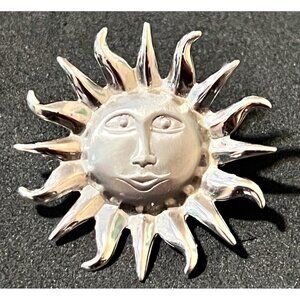 Beau of Beaucraft Sterling Celestial Pin